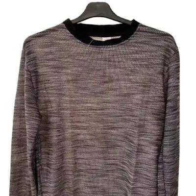 China Breathable Casual Black S-xxl Long Sleeve Fifties Sweater Around Neck Shirt Wholesale Apparel for sale