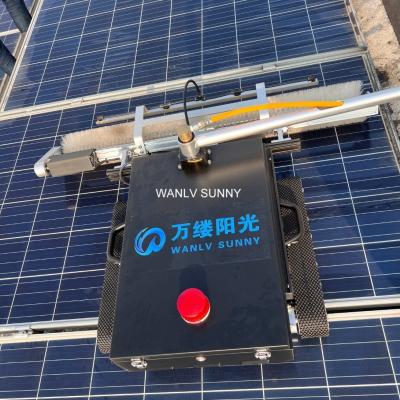 China Customized Logo Electric Solar Panel Cleaning Tool Brush for Semi-automatic Operation for sale