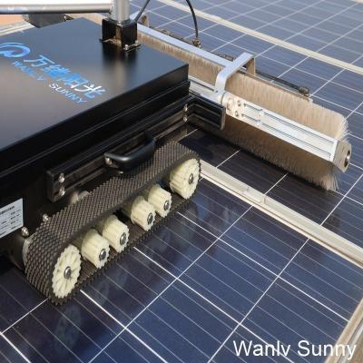 China Remote Control Solar Panel Cleaning Robot For Photovoltaic Plant Maintenance for sale