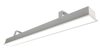 China 5200lm 4ft Ceiling Recessed Linear Light 1200mm Suspended Linear Led Lighting for sale