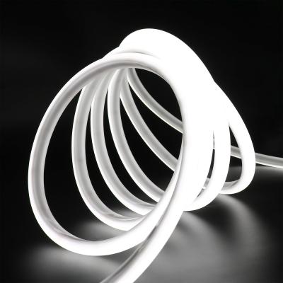 China Superbright Ed Flexible Neon Light Extrusión Luz de neón de silicona IP65 48V para construcción en venta