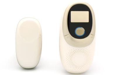 China White Digital Home Doppler Fetal Heartbeat Monitor 12 Weeks Pregnant Ultrasound for sale