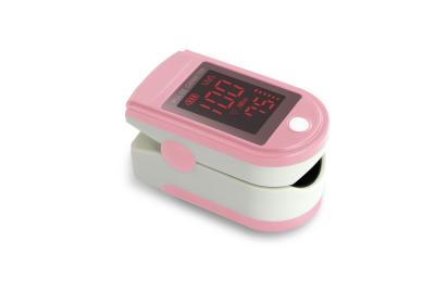 China Pink LED Finger Pulse Oximeters Blood Oxygen Spo2 Pr Health Care TS100B for sale