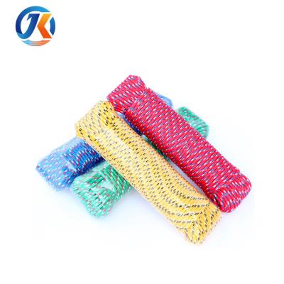 China Wholesale 1/8in 1/4in 3/8in 1/2in Polyester Braided Rope, 2~20mm Braided Polyester General Purpose Ropes for sale