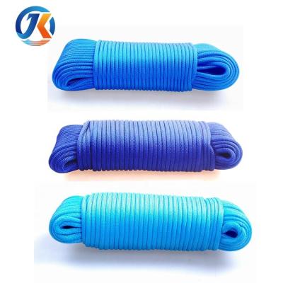 China Multicolor outer blue paracord with 9 inner cords for sale