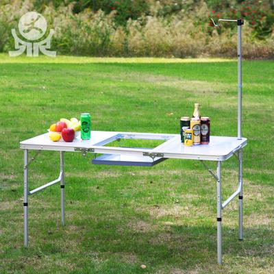 China Adjustable Height Janpenes Outdoor Folding Barbecue Table With Sale for sale