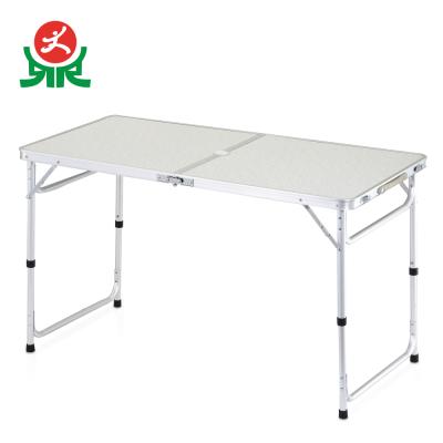 China Commercial Cheap Outdoor White Aluminum Small Board Height Adjustable MDF Furniture Furniture Table Desk for sale