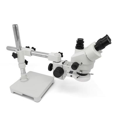 China PCB 2021 SWIFT High Quality Microscope 3.5X-94X Stereo Microscope with Forward-facing trinocular for sale