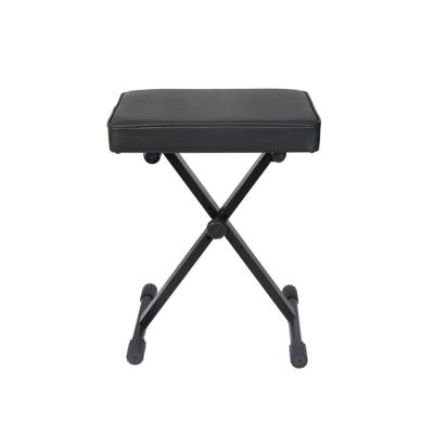 China Set of Q-90B Music Square Shape Leather Stool with Piano Stool High Quality Adjustable Common Folding Stool for sale