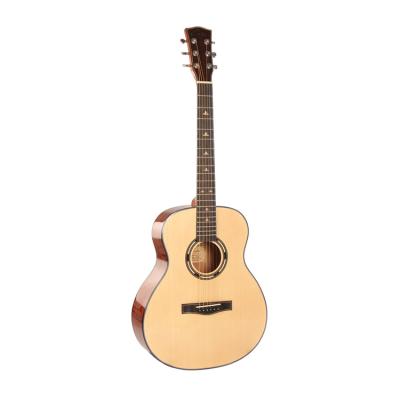 China OEM Style 34inch Spruce Guitar Musical Instrument Cheap Acoustic Guitar +Sapele +Rosewood E34-A88Y for sale