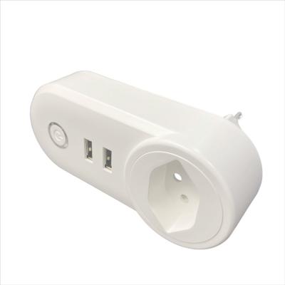 China Residential / Multipurpose Socket 16A Wifi Powered Smart Energy Charging Electric Wall Socket For UK for sale