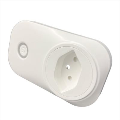 China Tuya Energy Wifi Eu 16A Residential/Multi-Purpose Power Monitoring Timing Tuya Smart Wifi Socket Outlet for sale