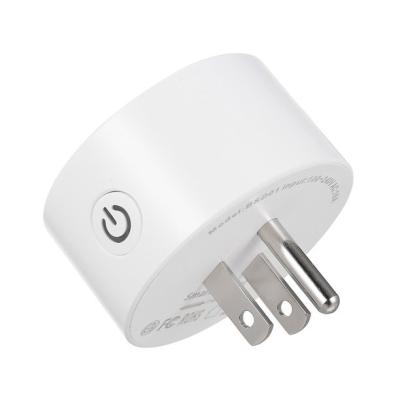 China Residential / Multipurpose Three Pin Us Zigbee Smart Home 10 Amp Multi Smart Tuya Wifi Smart Plug for sale