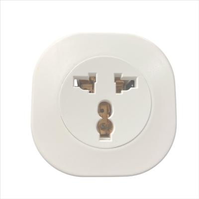 China Tuya South Africa Residential/Multi-Purpose European Socket Alexa App Wifi Smart Brazil Plug Wall Socket for sale