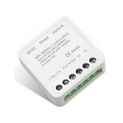 China Smart Home Mini Custom Zigbee 10Amp Smart Life Tuya Zigbee App Wifi Circuit Breaker for sale