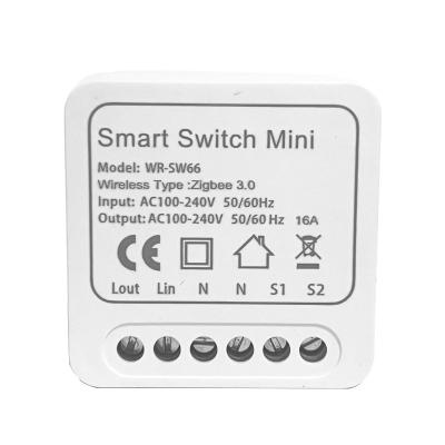 China Smart Home WiFi Circuit Breaker Timer Relay Switch Smart Home Bedroom Voice Remote Control for sale