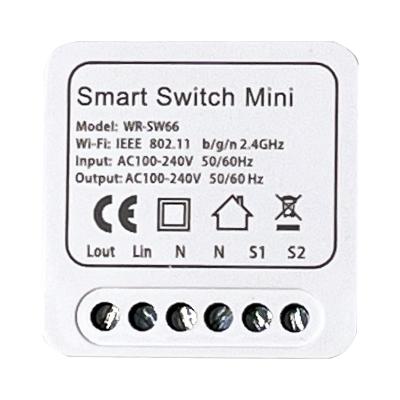 China Smart Home Mini Smart Switch Phase WIFI Smart Energy With Alexa Breaker Meter Power For Smart Home Circuit for sale