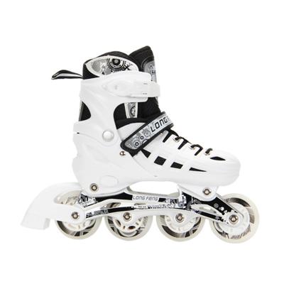 China Durable Instant Straight Single Row Roller Skate Skate Set Four Wheel Roller Skate Set for sale