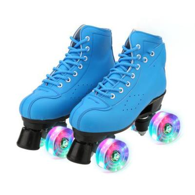 China Double Row Roller Skates Men And Women Durable Freestyle Durable Adult Instant Roller Skates Double Row Skates for sale