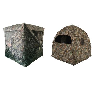 China Game China Hunt Guide Camouflage Waterproof Hunting Camping Camouflage / Field Blind One Man Tent Ground Cam Hunt House for sale