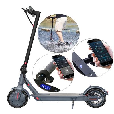 China Speaker +led lights kick 2022 folding electric scooter two wheels adults foldable electric scooter for sale