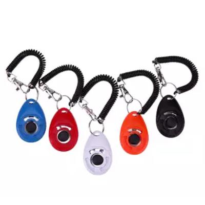 China Wholesale Custom Logo Multicolor Dog Training Clicker Viable Manufacturer Dog Training Clicker for sale