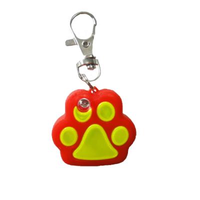 China Wholesale Padded Mini Portable Pet Warning Light Claw Train Led Lights Collars Dog Pets ID Tag for sale