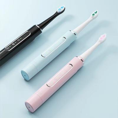 China New Carry Travel Electric Waterproof Toothbrush Easy Filling Portable Battery Operated Sonic Electric Toothbrush for sale