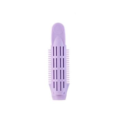 China Formaldehyde Free Fashion Tool Container Plastic Curling Hair Clips Clips Fringe Fluffy Hair Curler for sale