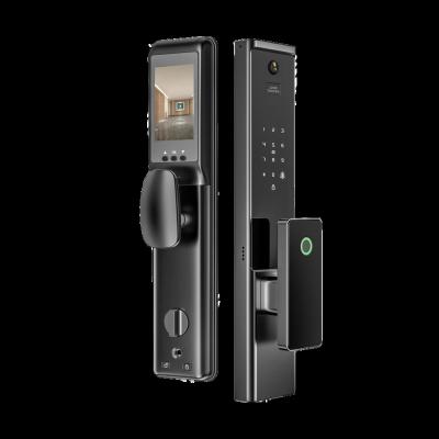 China 2022 New Sdon P30 Face Recognition Fingerprint Password IC Card Key Hardware Remote Control Automatic Smart Door Lock Te koop