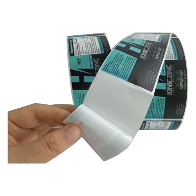 China Waterproof Cheap Price Removable Sticker Sandwich Custom Adhesive Paper Art Label Wrapping Labels by HP Indigo 6900 for sale