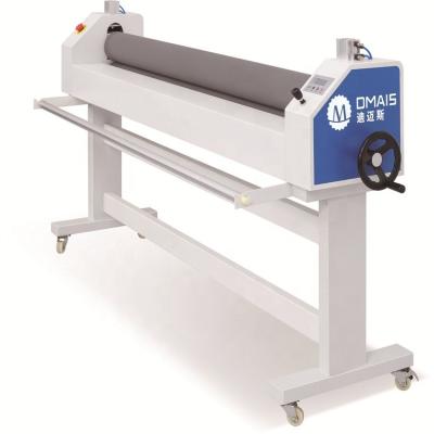 China Easy Silicon Roller Gently Operate Manual Pneumatic Laminating Board PVC Panel Laminator Machine for sale