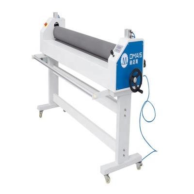 China Single Stores Vinyl Laminate 1600mm Width Printing Compound Photo Manual Hot And Cold Panel Laminator for sale