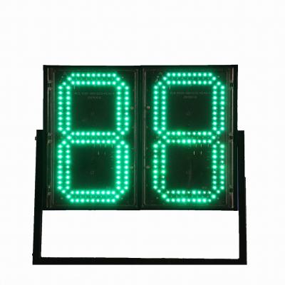 China Modern digital china aluminum alloy traffic light countdown timer for sale