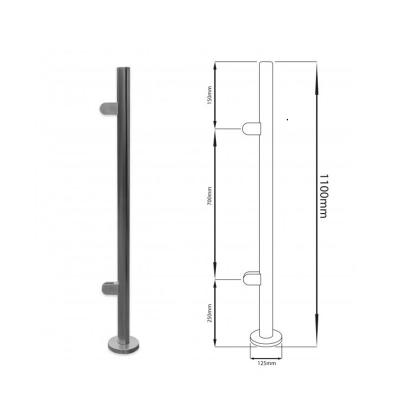 China Modern Easy Diy Modern Hot Tour Or Square Install SS304 Baluster Column for sale