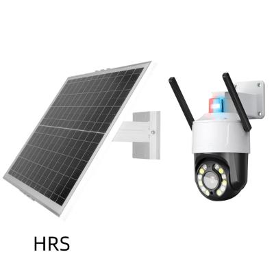 China Human Motion Tracking Wireless IP Camera Security CCTV Camera 4G Outdoor Solar Power Support 128 HOURS Memory Card for sale