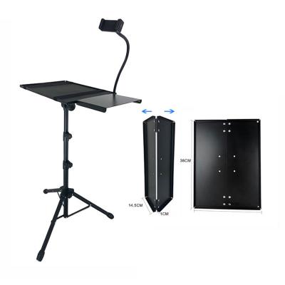 China Tripod Adjustable Portable Stand Detachable Laptop Projector DJ (Height) Device Stand Computer Desk Outdoor Stand with Adjusted Height for sale