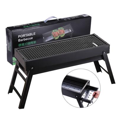 China Wholesale BBQ Grill Machine Outdoor Charcoal Balcony Barbecue Machine Easily Assembled Portable Grill for sale