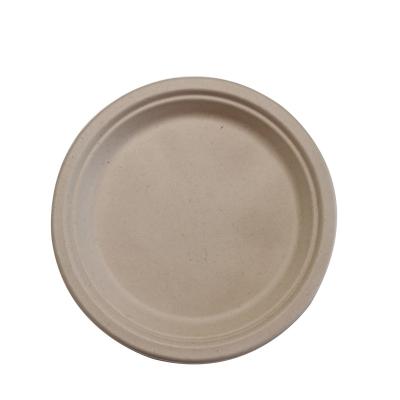 China Disposable Disposable Disposable Sugarcane Bagasse Paper Pulp Mold 9inch Plates for sale