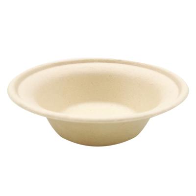 China Morden 12oz Sugarcane Fiber Soup Bowl Luxury Disposable Bagasse Bowls for sale