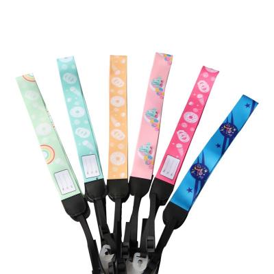 China OME Exquisite Design Polyester Water Cup Logo In Full Color Water Bottle Outdoor Portable Custom Lanyard for sale