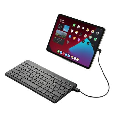 China Mechanical USB C Wired Stand Portable Ultrathin Keyboard Wired Keyboard For iPad Pro Tablet Mobile Phone for sale