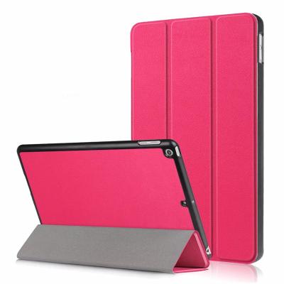 China Lightweight PU Leather Triple Bracket Ultra Thin Flip Tablet Case Cover For Apple iPad Air 1/2 9.7 5/6 2017/2018 for sale