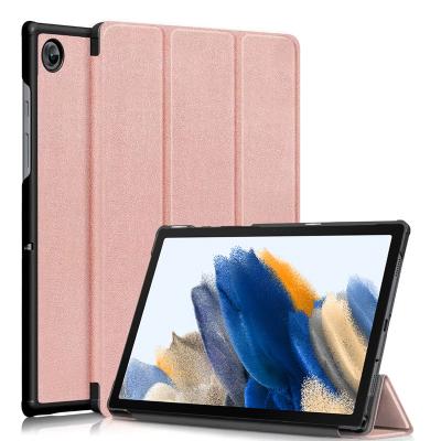 China Lightweight Leather Flip Cover TPU Tablet Case For Samsung Galaxy Tab A8 Case SM X200 X205 10.5 2022 Magnetic Tablet Case for sale