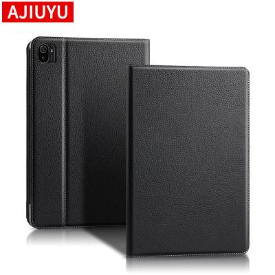 China Fashion Cowhide Case For XiaoMi MiPad 5 pro 11 2021 Tablets Cover Device Genuine Leather Cases for sale