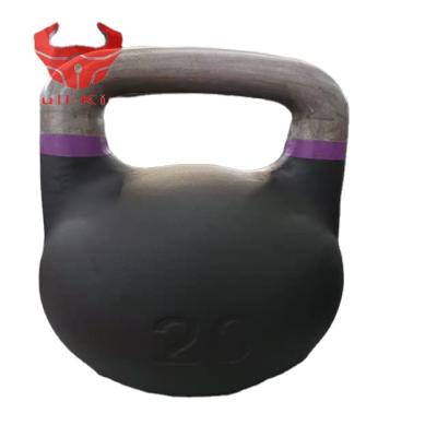 China Unified Weight Factory Price 4-48 Kg Unfilled Steel Competition Kettlebells Patented Product Classic Kettlebells For Power Training for sale