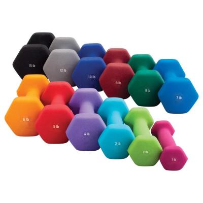 China Good durable standard quality and good price factory selling round rubber dumbbells and dumbbell sets vinyl dumbbells for sale