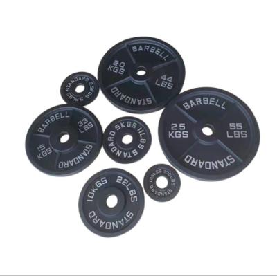 China Factory Price Cast Iron Weight Plate of Accurately Unified Weight Weigh Plate Commercial Use for Bodybuilding for sale