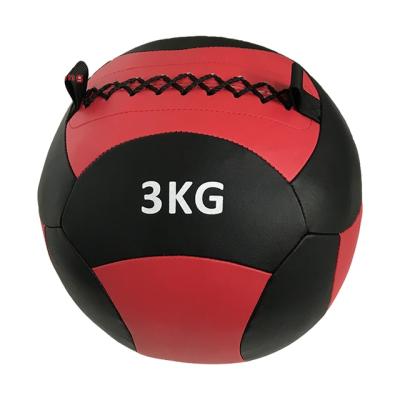 China Universal Custom Logo 2-20 Kg Hi-Elastic Soft Feel Medicine Wall Ball For Cross Fit Exercises Factory Cheap Price for sale