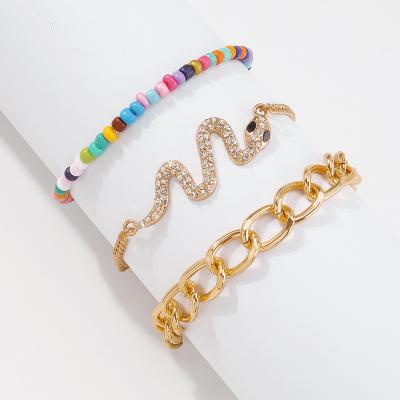 China Vintage New Styles Letter Love Bracelet Cute Bear Bracelet Cute Variety for sale